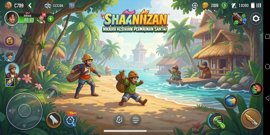 Tampilan seru dari gameplay C789 yang mengasyikkan.