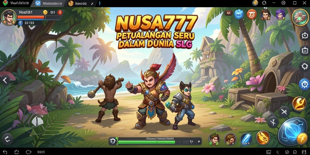 Tampilan gameplay NUSA777 yang seru dan mendebarkan.