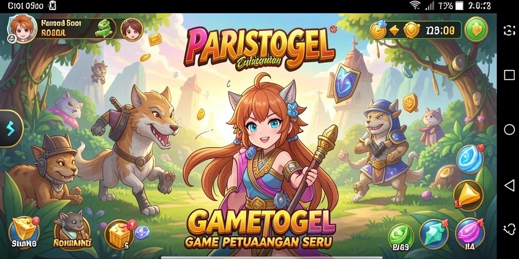 Tampilan menawan gameplay Anime yang seru dan menarik.